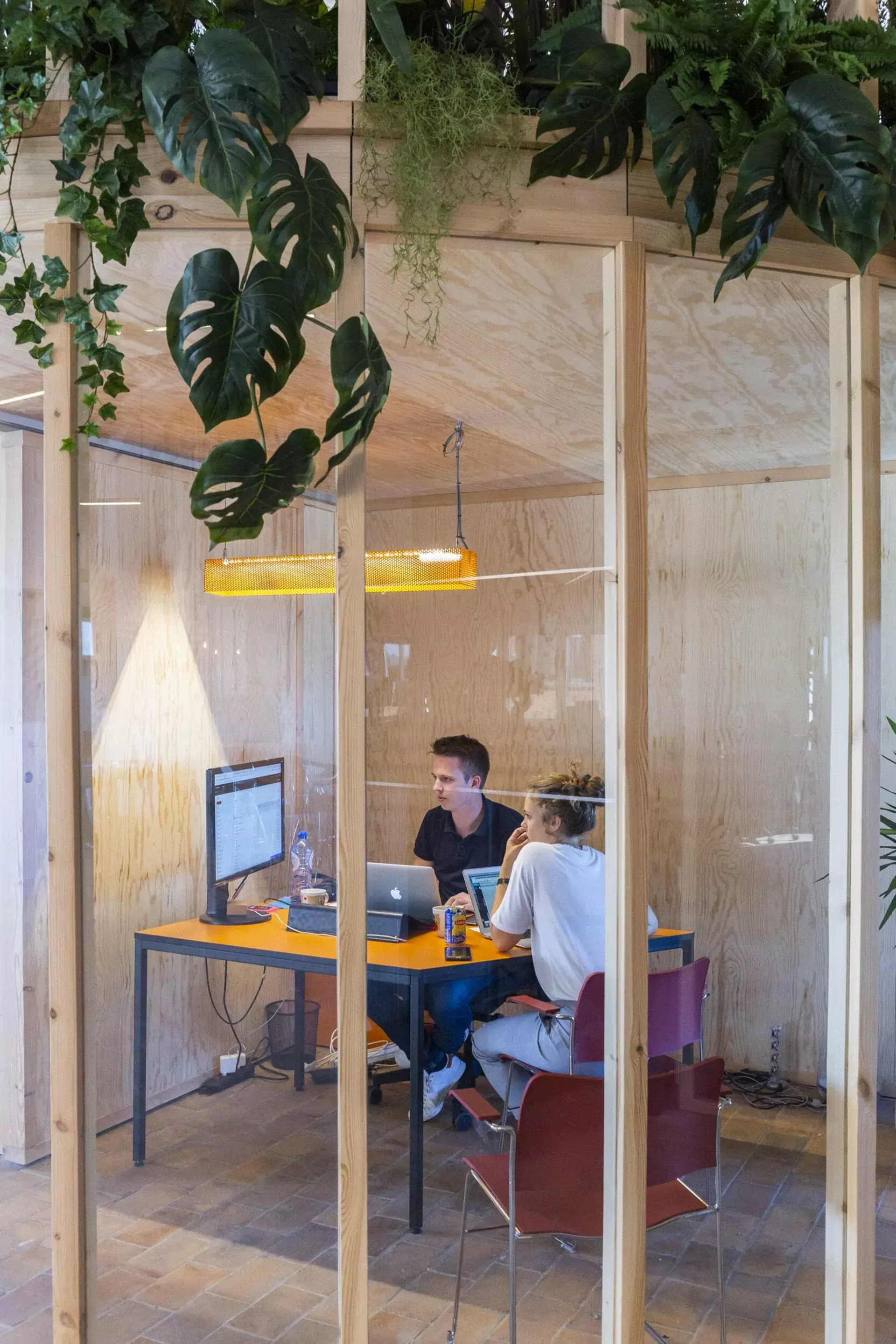 meeting in the office