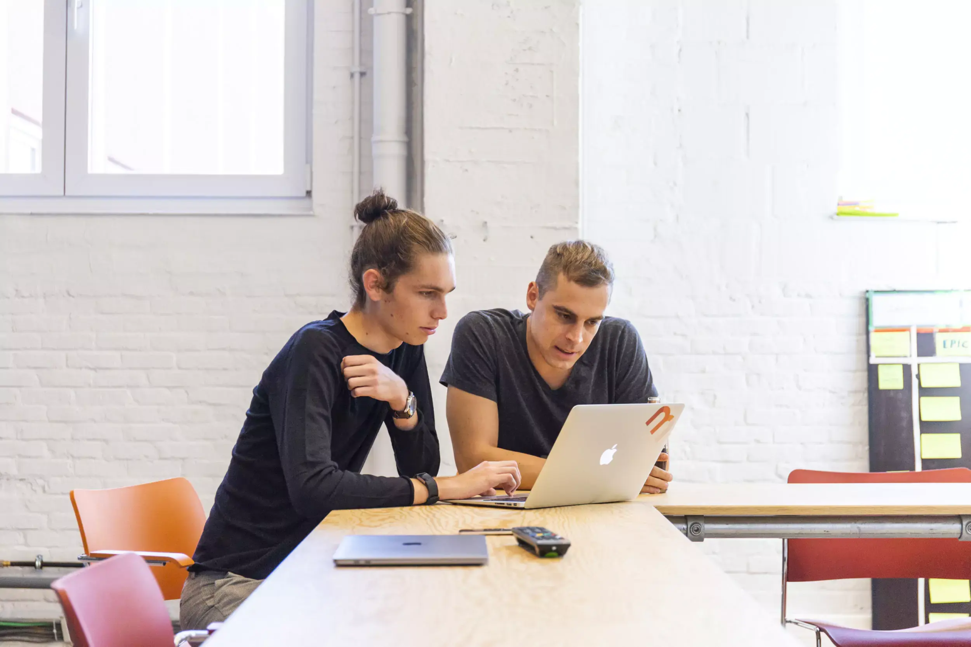 image of working colleagues